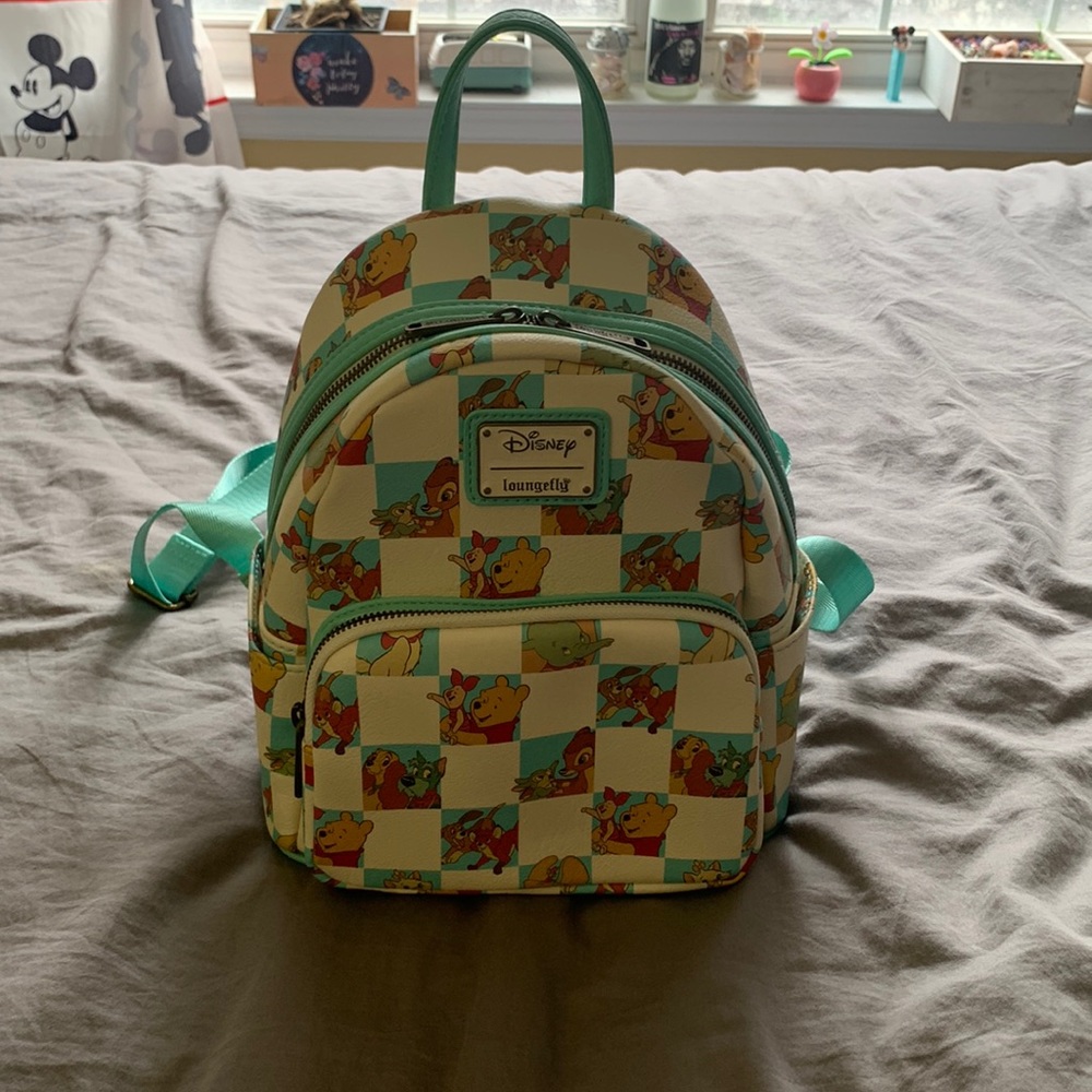 Disney loungefly animal print bag